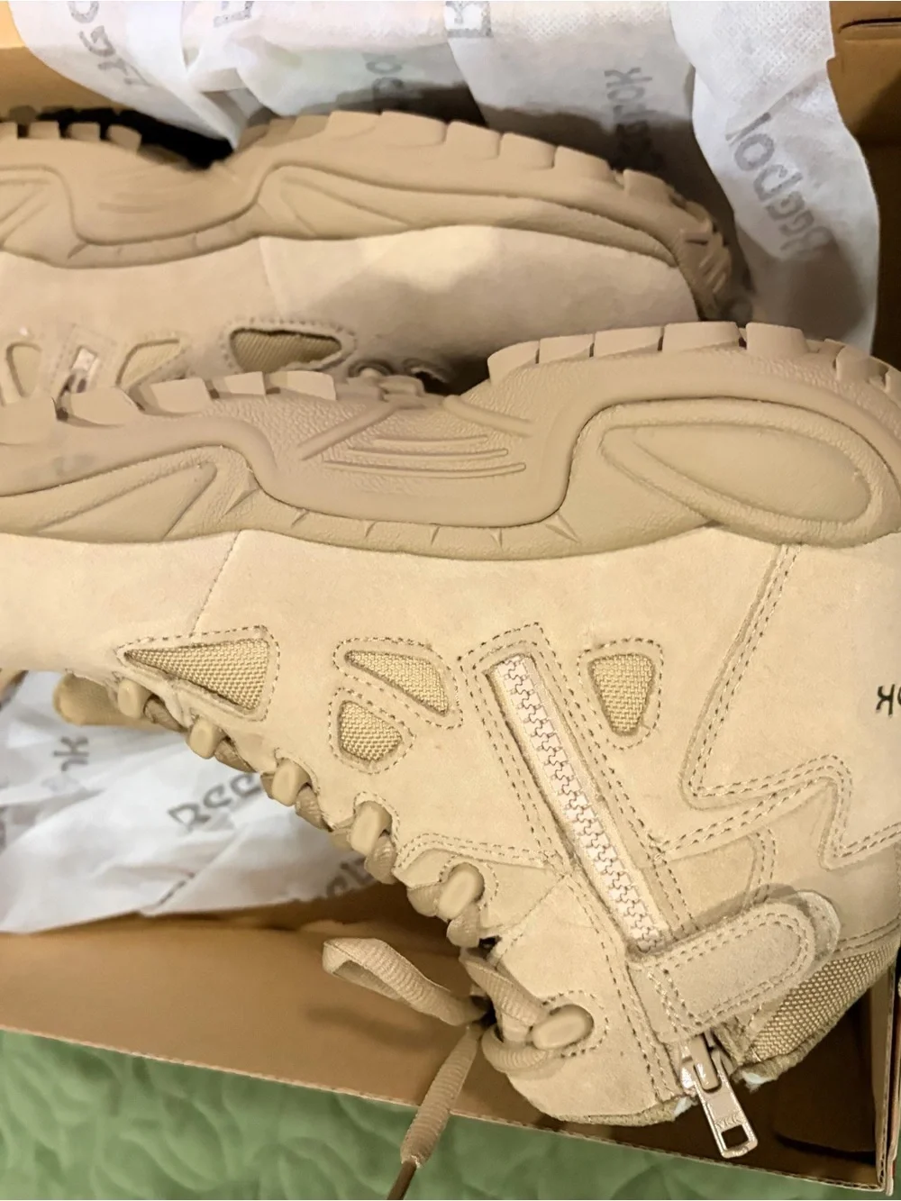 Reebok Men's Tactical Rapid Response Boots - Tan